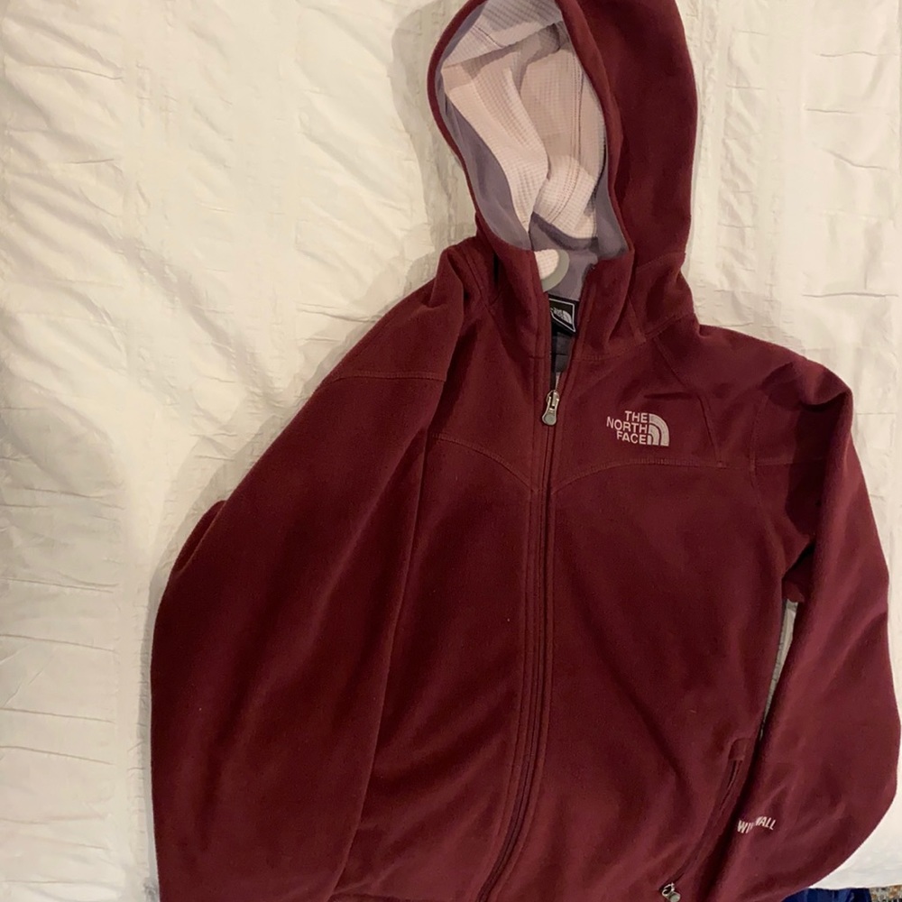 North face windwall fleece, size small